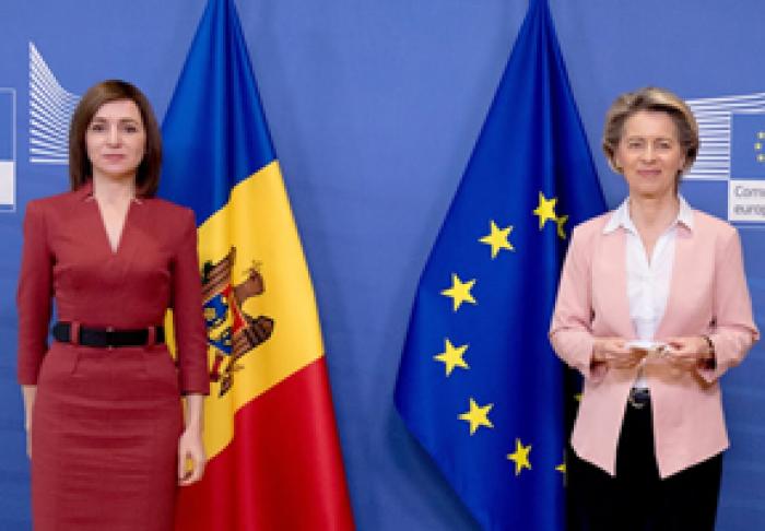 PREȘEDINTELE REPUBLICII MOLDOVA ȘI PREȘEDINTELE COMISIEI EUROPENE AU DISCUTAT DESPRE CRIZA GAZELOR DIN MOLDOVA