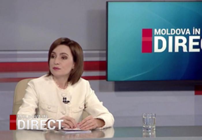 PREȘEDINTELE MAIA SANDU CONSIDERĂ CĂ NEGOCIERILE CU GAZPROM AU FĂCUT POSIBILĂ OBȚINEREA UNUI PREȚ FAVORABIL PENTRU GAZE