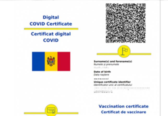 UNIUNEA EUROPEANĂ A ECHIVALAT CERTIFICATELE MOLDOVENEȘTI COVID CU CELE EUROPENE