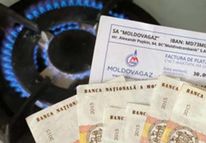 «МОЛДОВАГАЗ» ПРИЗВАЛ ПОТРЕБИТЕЛЕЙ ОПЛАТИТЬ СЧЕТА ЗА ГАЗ В УСТАНОВЛЕННЫЕ СРОКИ