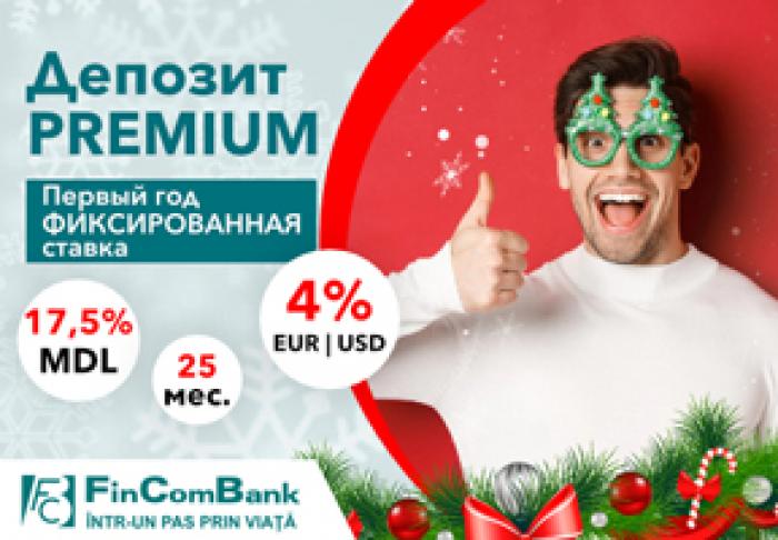 ​#ВДОХНОВЛЕННЫEПРАЗДНИКАМИ | ОТКРОЙТЕ ДЕПОЗИТ PREMIUM ОТ FINCOMBANK