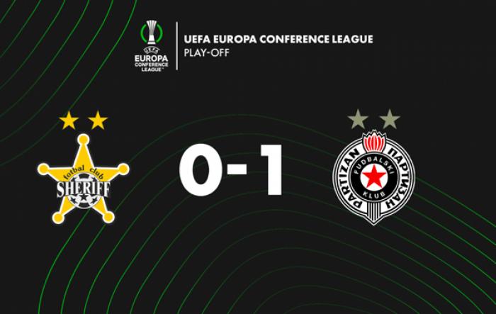 ​ЧЕМПИОН МОЛДОВЫ УСТУПИЛ СЕРБСКОМУ «ПАРТИЗАНУ» 0:1