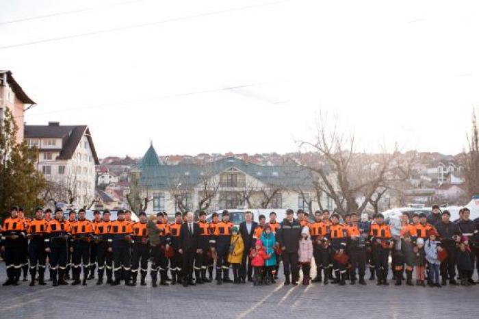 Premierul Dorin Recean: „Suntem mândri că salvatorii Republicii Moldova au participat în cadrul unei operațiuni umanitare internaționale”