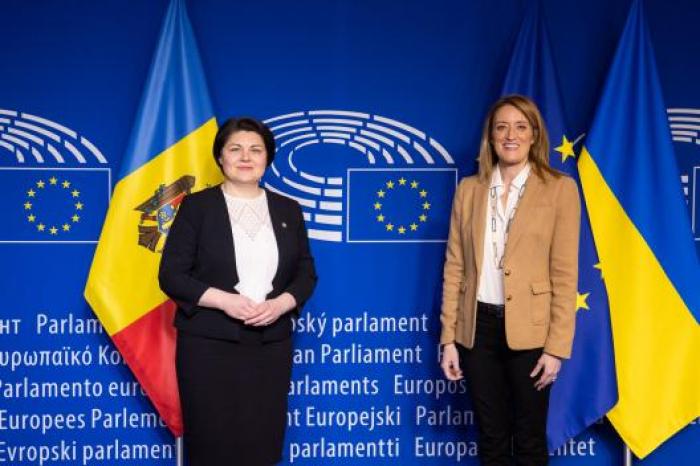 Prim-ministra Natalia Gavrilița a mulțumit Parlamentului European pentru sprijinul ferm oferit Republicii Moldova în calea sa spre aderarea la Uniunea Europeană