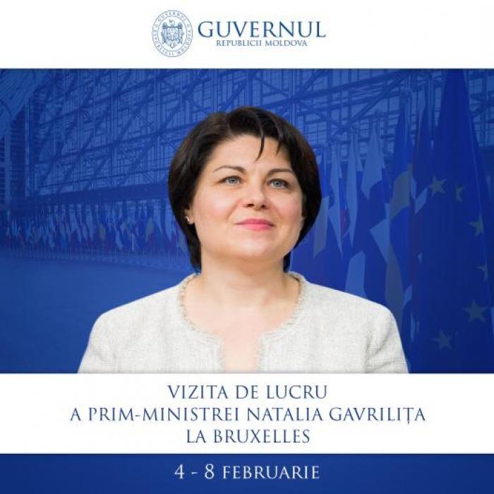 Prim-ministra Natalia Gavrilița va participa la reuniunea Consiliului de Asociere UE - Republica Moldova