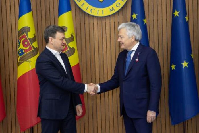 Dorin Recean, la întrevederea cu Didier Reynders, comisarul european pentru justiție: „Ne dorim ca cetățenii să aibă încredere în instituțiile de drept ale Republicii Moldova”