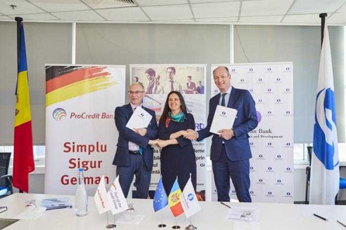 ЕБРР ПРЕДОСТАВЛЯЕТ PROCREDIT BANK MOLDOVA 10 МЛН. ЕВРО ДЛЯ КРЕДИТОВАНИЯ МАЛОГО И СРЕДНЕГО БИЗНЕСА