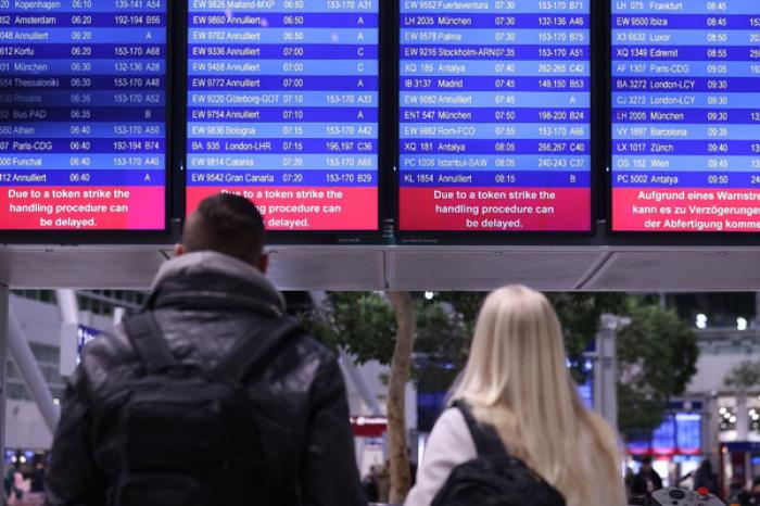 В Германии началась двухдневная забастовка в аэропортах