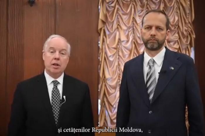 (ВИДЕО) ПОСЛЫ США И ЕС ВЫСТУПИЛИ С СОВМЕСТНЫМ ОБРАЩЕНИЕМ ПО СЛУЧАЮ 120-ЛЕТИЯ КИШИНЕВСКОГО ПОГРОМА