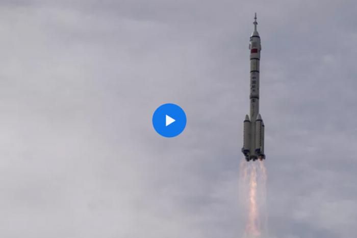 (ВИДЕО) Китай запустил "Шэньчжоу-16", поставив мировой рекорд по числу людей на орбите