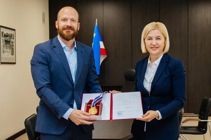 МЕНЕДЖЕР GIZ СТАЛ ПОЧЕТНЫМ ГРАЖДАНИНОМ ГАГАУЗИИ