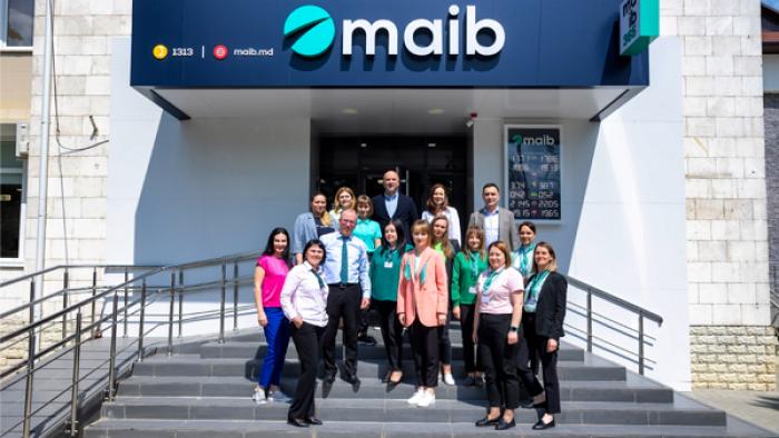 ОТДЕЛЕНИЕ MAIB «ЧИМИШЛИЯ» СООТВЕТСТВУЕТ НОВОЙ ИДЕНТИЧНОСТИ БРЕНДА