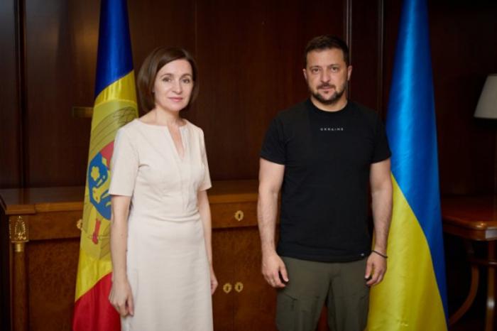 ПРЕЗИДЕНТ МОЛДОВЫ МАЙЯ САНДУ ВЫРАЗИЛА СОЛИДАРНОСТЬ С УКРАИНОЙ