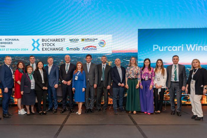COOPERAREA PIEȚELOR DE CAPITAL DIN MOLDOVA ȘI ROMÂNIA, SUSȚINUTĂ PUTERNIC DE OFICIALII MEDIULUI PUBLIC ȘI PRIVAT LA FORUMUL MOLDOVA - ROMANIA: CAPITAL BRIDGES 2024