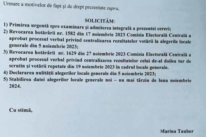 DEPUTAȚII PARTIDULUI INTERZIS „ȘOR” AU CONTESTAT REZULTATELE ALEGERILOR LOCALE DIN 2023