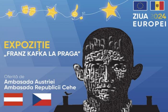 BIBLIOTECA NAȚIONALĂ A REPUBLICII MOLDOVA GĂZDUIEȘTE EXPOZIȚIA „FRANZ KAFKA LA PRAGA”