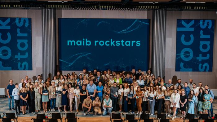 ​Maib rockstars: sărbătorim împreună succesul celor mai buni angajați maib