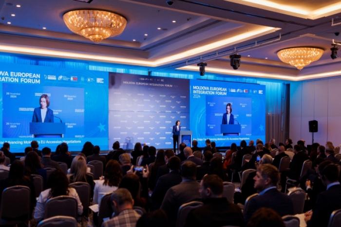 PREȘEDINTA MOLDOVEI SPUNE CĂ JUSTIȚIA, ECONOMIA ȘI SECURITATEA VOR RĂMÂNE PRIORITĂȚI ÎN VIITORUL APROPIAT