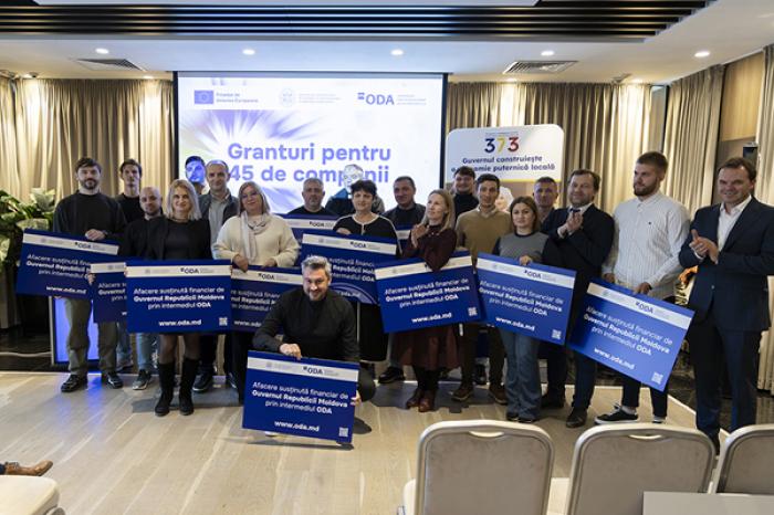 GUVERNUL A OFERIT ÎNCĂ 12,2 MILIOANE DE LEI CU ASISTENȚA UE PENTRU DEZVOLTAREA A 45 DE ÎNTREPRINDERI