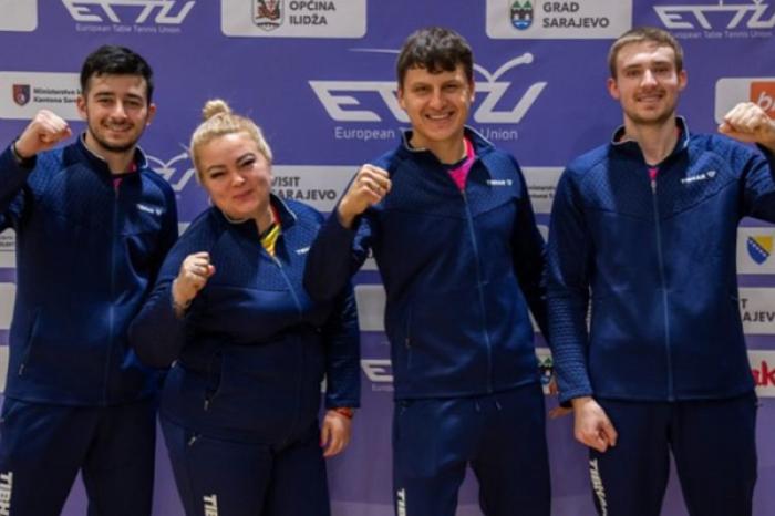 МУЖСКАЯ СБОРНАЯ МОЛДОВЫ ПО НАСТОЛЬНОМУ ТЕННИСУ ВЫШЛА В ФИНАЛЬНУЮ ЧАСТЬ ЧЕМПИОНАТА ЕВРОПЫ