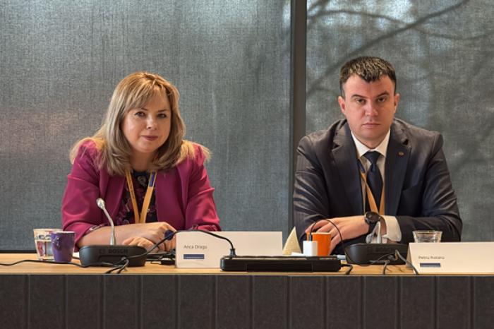 ANCA DRAGU, GUVERNATOAREA BĂNCII NAȚIONALE, A VORBIT LA AMSTERDAM DESPRE IMPACTUL TURBULENȚELOR GEOPOLITICE ASUPRA ECONOMIEI