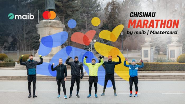 ​Maib и Mastercard - генеральные партнеры «Chisinau Marathon by maib | mastercard 2025»