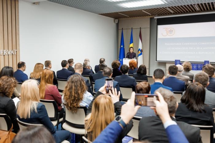 PREȘEDINTA MAIA SANDU: UN STAT DE DREPT ÎNSEAMNĂ O JUSTIȚIE INDEPENDENTĂ ȘI O DEMOCRAȚIE PROTEJATĂ DE CORUPȚIE ȘI MANIPULARE