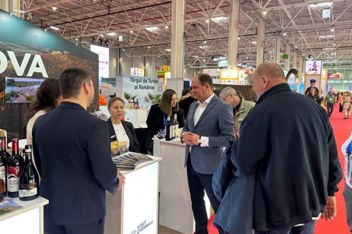ПРИМАР КИШИНЕВА ПОСЕТИЛ СТЕНД МОЛДОВЫ НА РУМЫНСКОЙ ЯРМАРКЕ ТУРИЗМА НА ROMEXPO В БУХАРЕСТЕ