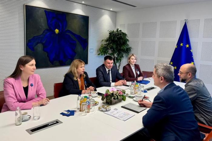 DELEGAȚIA BĂNCII NAȚIONALE DISCUTĂ CU EURODEPUTAȚII ROLUL BĂNCII NAȚIONALE ÎN INTEGRAREA FINANCIARĂ A MOLDOVEI ÎN UE