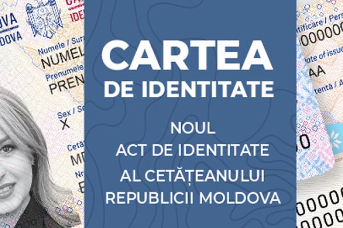 DIN APRILIE, CETĂȚENII MOLDOVENI VOR PUTEA SOLICITA CĂRȚI DE IDENTITATE DE TIP NOU