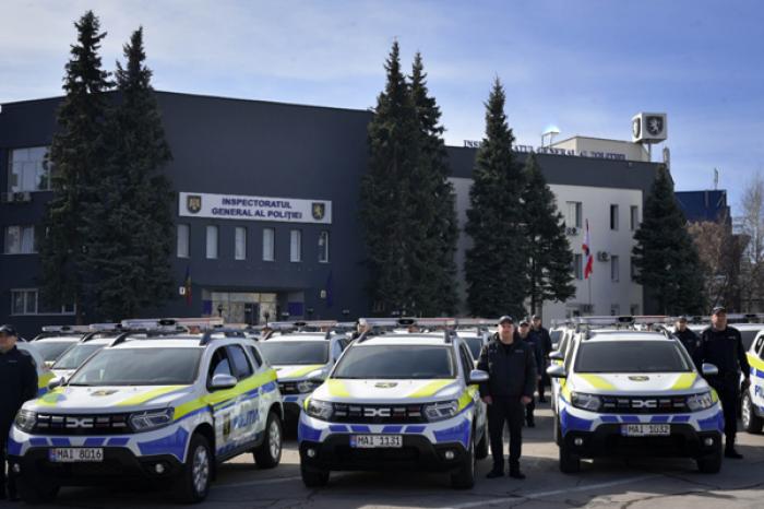​МОЛДАВСКАЯ ПОЛИЦИЯ ПОЛУЧИЛА 90 НОВЫХ АВТОМОБИЛЕЙ ПРИ СОДЕЙСТВИИ ГЕРМАНИИ И РУМЫНИИ