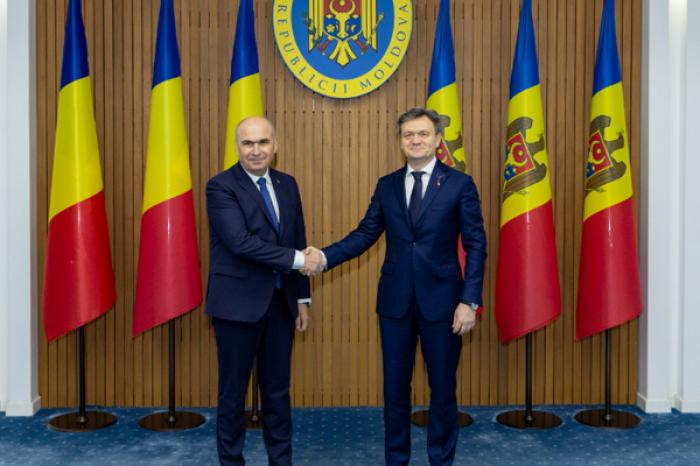 PRIM-MINISTRUL DORIN RECEAN: MOLDOVA ȘI ROMÂNIA CONTEAZĂ RECIPROC ÎN APĂRAREA VALORILOR EUROPENE