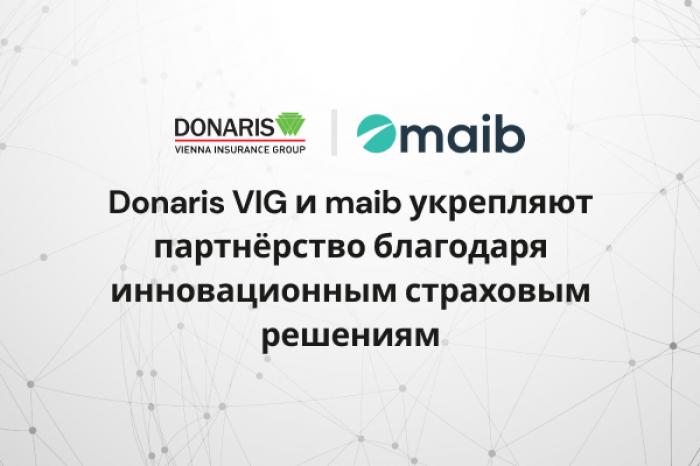 ​Donaris VIG и maib укрепляют партнёрство через инновационные страховые решения