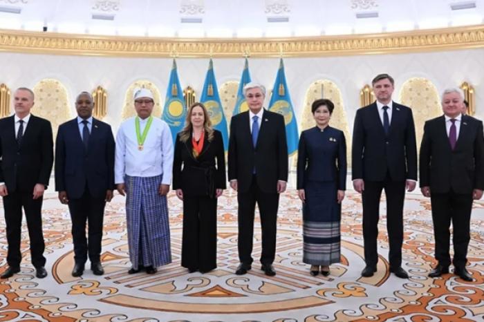 НОВЫЙ ПОСОЛ МОЛДОВЫ ВРУЧИЛ ВЕРИТЕЛЬНЫЕ ГРАМОТЫ ПРЕЗИДЕНТУ КАЗАХСТАНА