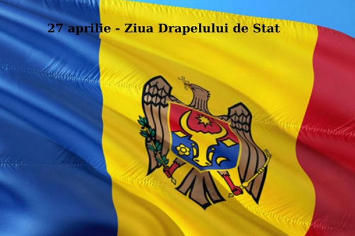 ​SĂRBĂTORIREA ZILEI DRAPELULUI DE STAT VA AVEA LOC DUMINICĂ