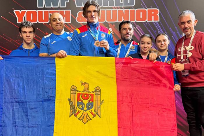 ​МОЛОДЫЕ СПОРТСМЕНЫ МОЛДОВЫ УСПЕШНО ВЫСТУПИЛИ НА ЧЕМПИОНАТЕ МИРА ПО ТЯЖЕЛОЙ АТЛЕТИКЕ