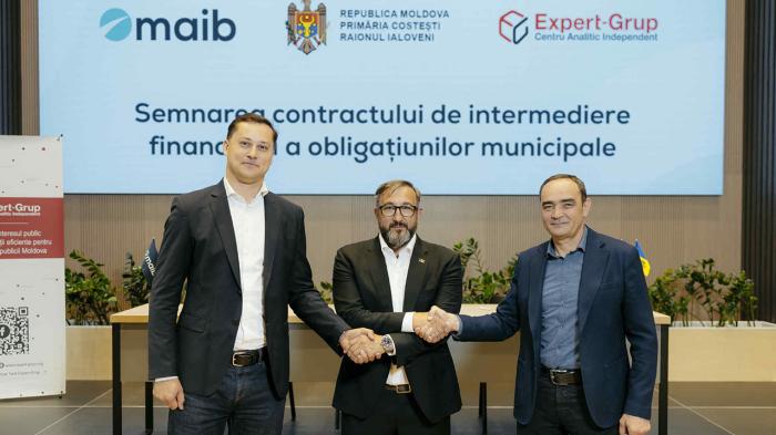 Maib intermediază financiar emisiunea de obligațiuni municipale pentru Primăria Costești în valoare de 4,5 milioane lei