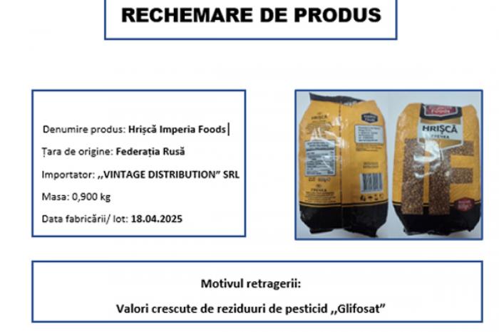 ​ANSA ОБНАРУЖИЛА ПЕСТИЦИДЫ В РОССИЙСКОЙ ГРЕЧКЕ, РЕКОМЕНДОВАВ НЕ УПОТРЕБЛЯТЬ ЕЕ