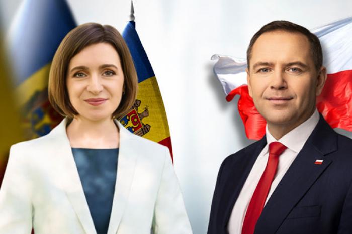 ПРЕЗИДЕНТЫ МОЛДОВЫ – МАЙЯ САНДУ И ПОЛЬШИ – КАРОЛ НАВРОЦКИЙ ДОГОВОРИЛИСЬ КРЕПИТЬ СОТРУДНИЧЕСТВО