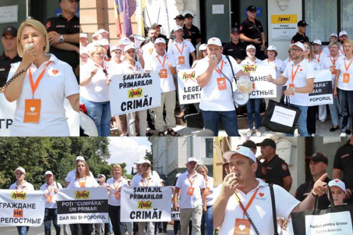 Снять PAS с выборов, Гросу - в тюрьму! INIMA MOLDOVEI призвала ЦИК наказать жёлтых за нарушение закона