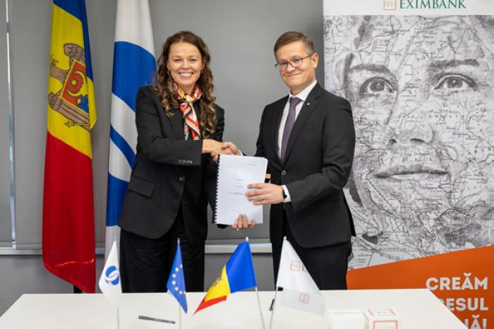 ЕБРР В ПАРТНЕРСТВЕ С ЕВРОСОЮЗОМ ПРЕДОСТАВЛЯЕТ EXIMBANK КРЕДИТ НА 5 МЛН. ЕВРО ДЛЯ КРЕДИТОВАНИЯ МАЛОГО И СРЕДНЕГО БИЗНЕСА