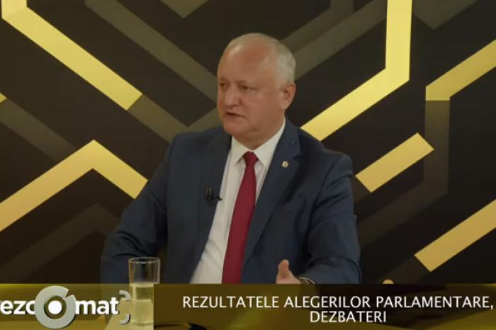 ЛИДЕР СОЦИАЛИСТОВ ИГОРЬ ДОДОН ЗАЯВИЛ, ЧТО «ПАТРИОТИЧЕСКИЙ БЛОК» НЕ ПРИЗНАЁТ РЕЗУЛЬТАТЫ ПАРЛАМЕНТСКИХ ВЫБОРОВ