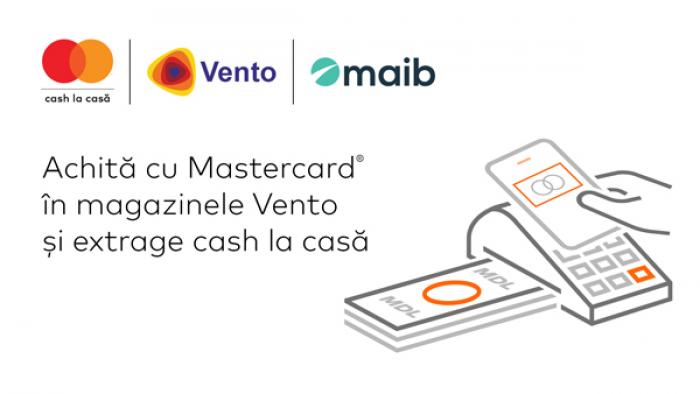 Mastercard запускает услугу снятия наличных при оплате картой на кассах торговых предприятий в Молдове