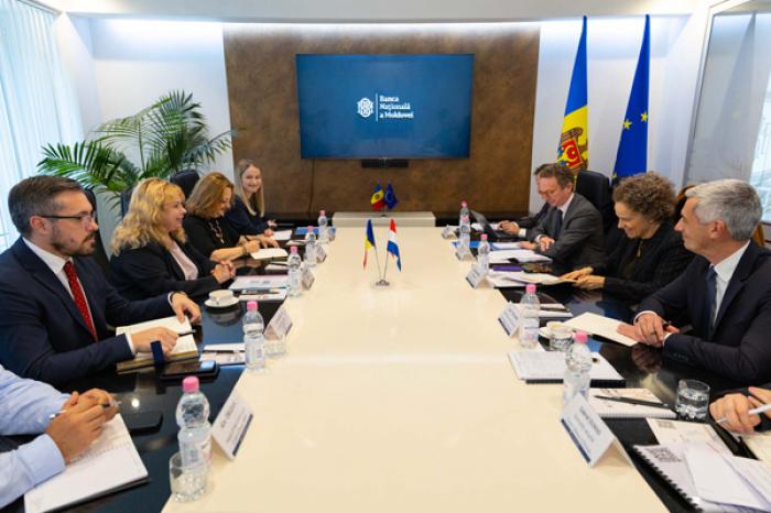 НАЦИОНАЛЬНЫЙ БАНК МОЛДОВЫ ВЫСОКО ОЦЕНИВАЕТ СОТРУДНИЧЕСТВО С БАНКОМ ФРАНЦИИ