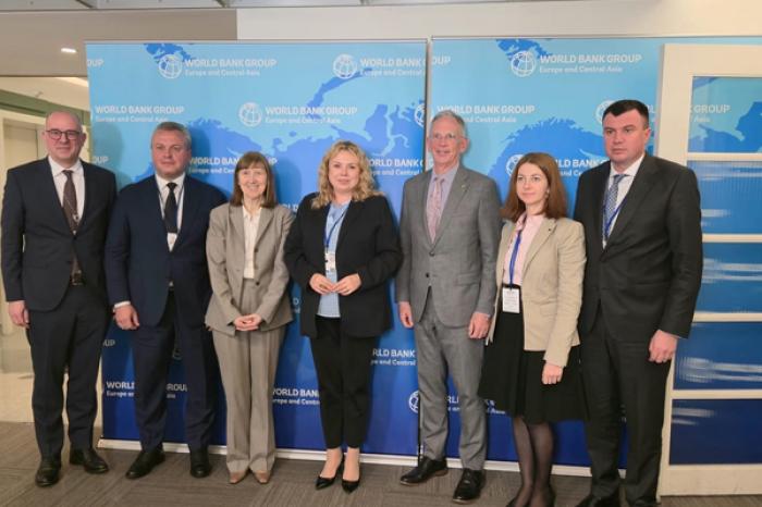 РУКОВОДСТВО НАЦИОНАЛЬНОГО БАНКА ПРОВОДИТ В ВАШИНГТОНЕ ДВУСТОРОННИЕ ВСТРЕЧИ С ПРЕДСТАВИТЕЛЯМИ МВФ И ВБ