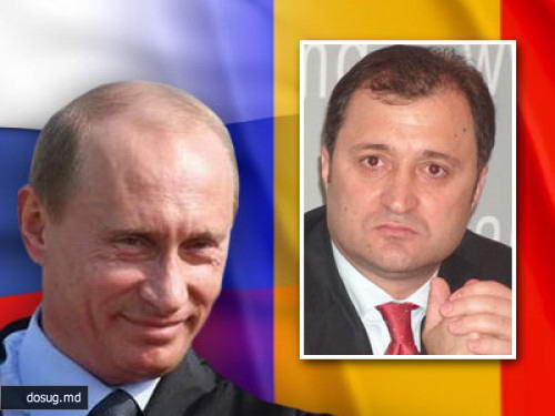 Путин поздравил Филата и выразил надежду на развитие дружбы с Молдавией