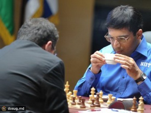 Ананд и Гельфанд свели вничью первую партию чемпионского матча