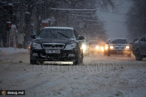 Автовладельцы Молдовы должны быть готовы к снегу и гололеду