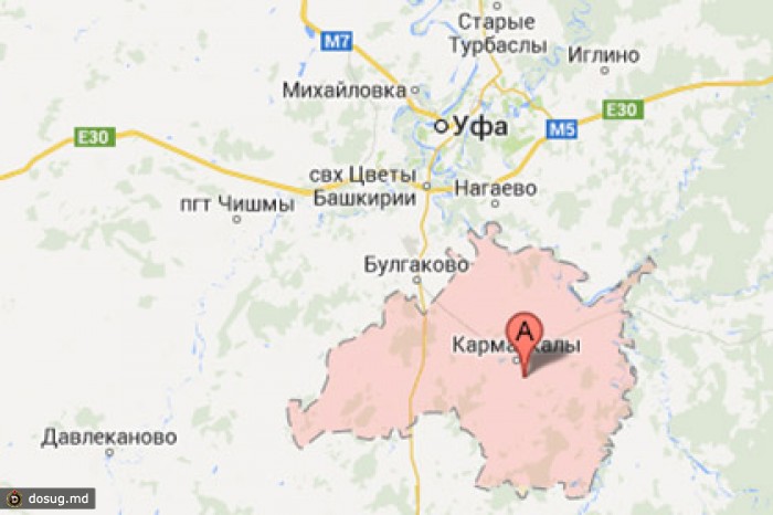 Башкирские силовики по очереди переехали пенсионера