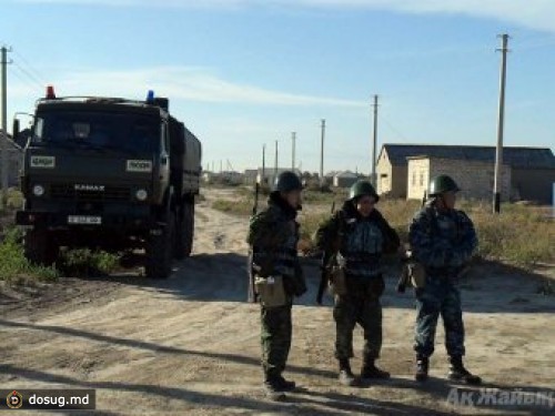 Близ Атырау прошла спецоперация со стрельбой и взрывами
